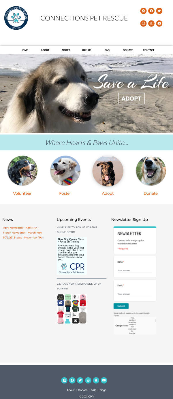 CPR website
